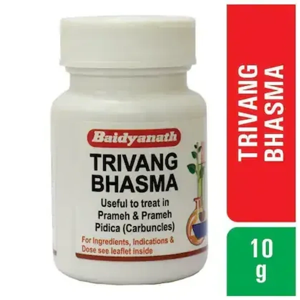 BAIDYANATH  Trivanga Bhasm - Baidyanath - 10Gm