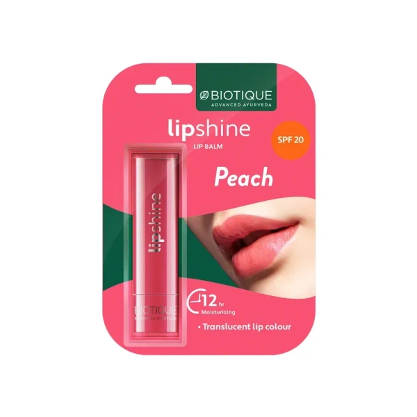 BIOTIQUE Peach Lip Balm - Biotique - 4gm