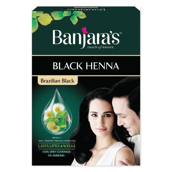 BANJARA'S Brazilian Black Henna -Banjara - 9gm