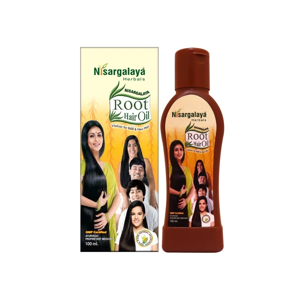NISARGALAYA HERBALS Root Oil - Nisargalaya - 100ml