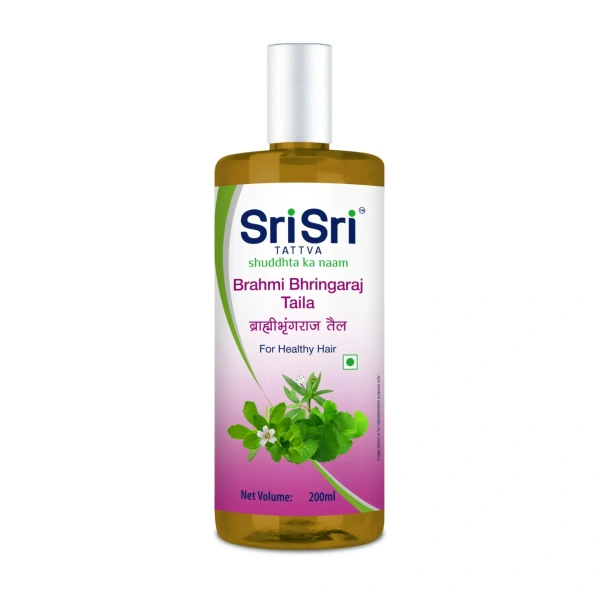 SRI SRI AYURVEDA Brahmi Bringaraj Taila - Sri Sri - 100Ml