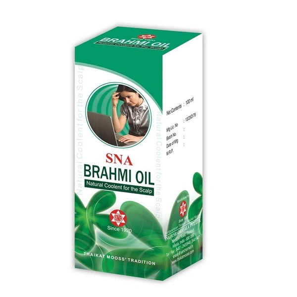 SNA OUSHADHASALA PVT Brahmi Oil - Sna - 100Ml