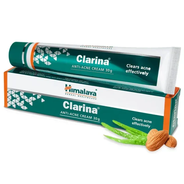 HIMALAYA DRUGS Clarina Anti-Acne Cream - Himalaya - 30g