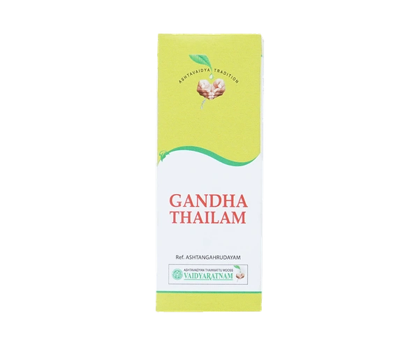 VAIDYARATHNAM Gandha Tail - Vaidyaratnam - 10Ml