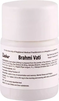 DABUR INDIA LIMITED Brahmi vati - Dabur  - 40Tablet