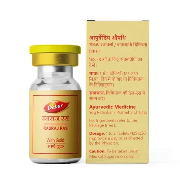DABUR INDIA LIMITED Rasraj Ras(Gold) - Dabur  - 10Tablet