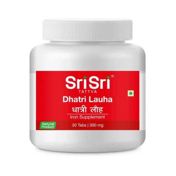 SRI SRI AYURVEDA Dhatri Lauh Tablet - Sri Sri - 30 Tablets