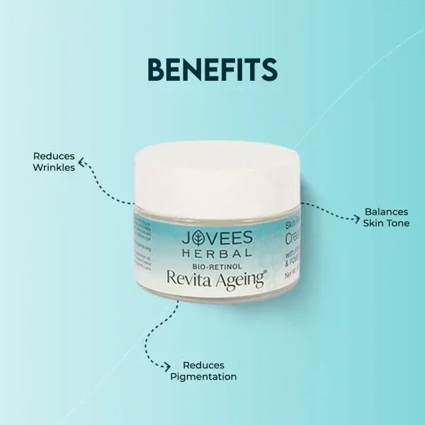 JOVEES HERBAL CARE Bio-Retinol Revita Ageing Skin Recovery Face Cream - Jovees  - 50Gm