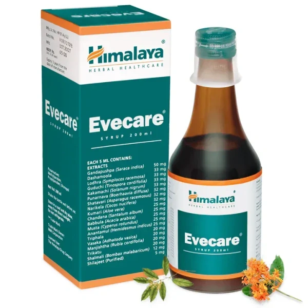 HIMALAYA DRUGS Evecare Syrup - Himalaya - 200Ml