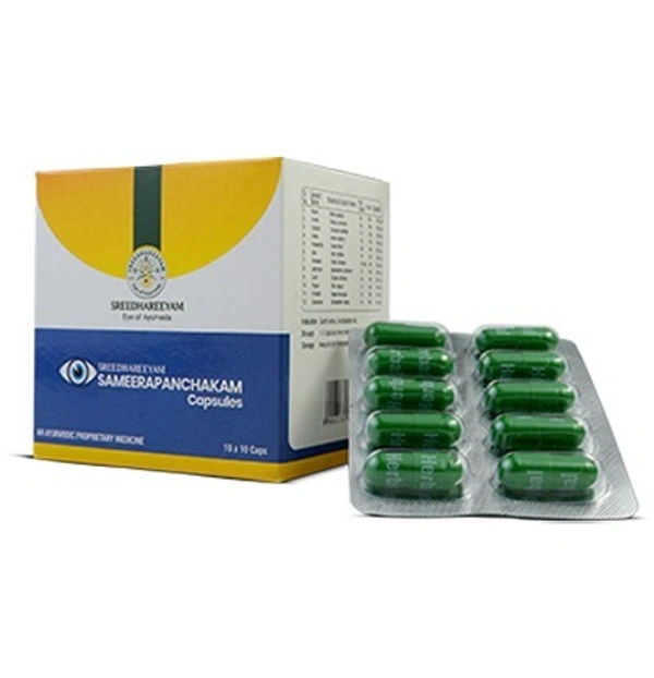 SREEDHAREEYAM Sameerapanchakam -  Sreedhareeyam - 100Capsule