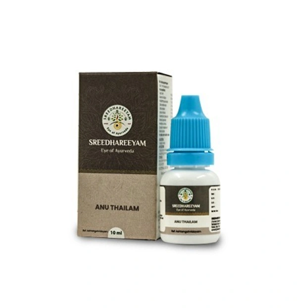 SREEDHAREEYAM Anu Thailam - Sreedhareeyam - 10Ml