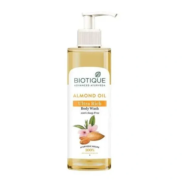 BIOTIQUE Almond Oil Body Wash - Biotique - 200ml