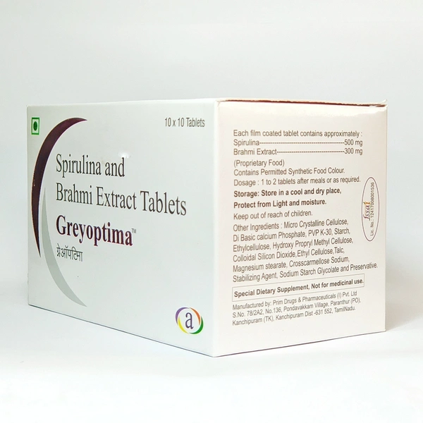 AARUX PHARMACEUTICAL Greyoptima Tablets - Aarux - 100 Tablet