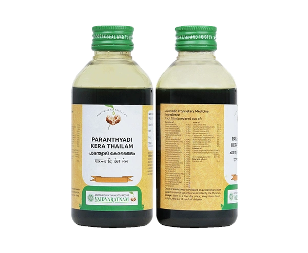 VAIDYARATHNAM Paranthadi Kera Tail - Vaidyaratnam - 200Ml