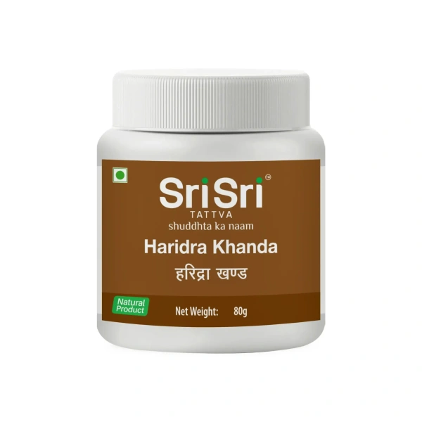 SRI SRI AYURVEDA Haridra Khanda - Sri Sri - 80Gm