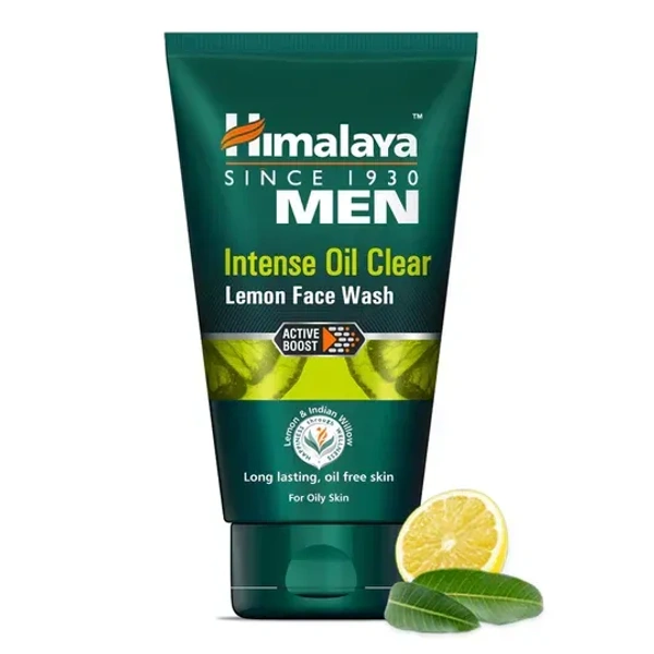HIMALAYA PHARMACY Men Intense Oil Clear Lemon Face Wash - Himalaya - 100ml