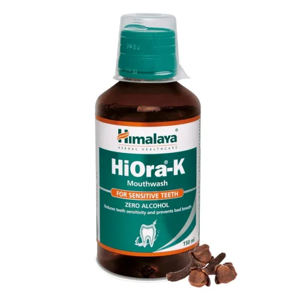 HIMALAYA DRUGS Hiora-K Mouthwash - Himalaya - 150Ml