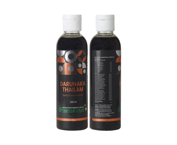 VAIDYARATHNAM Darunaka Tail - Vaidyaratnam - 200Ml