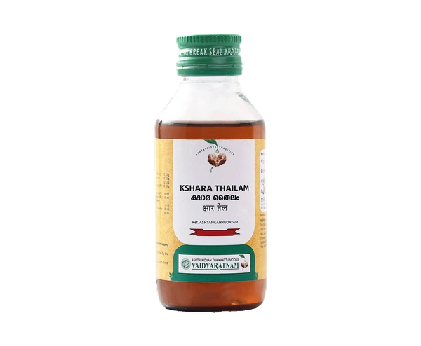 VAIDYARATHNAM Kshara Tail - Vaidyaratnam - 100Ml