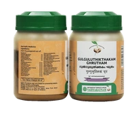 VAIDYARATHNAM Gulgulu Thikthakam Ghrutham - Vaidyaratnam - 150Gm