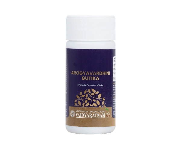 VAIDYARATHNAM Arogyavardhini Gutika - Vaidyaratnam - 30Tablet