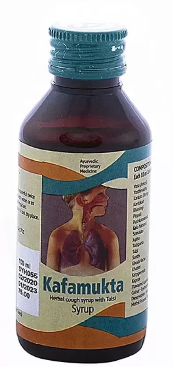 AYUKALPA UAP PHARMA Kafmukta Syrup - Ayukalpa - 100Ml