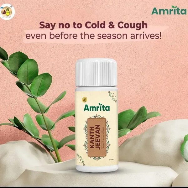 AMRITA HERBOCEUTICAL Kanth Jeevan - Amrita Herbo - 60 Tablet