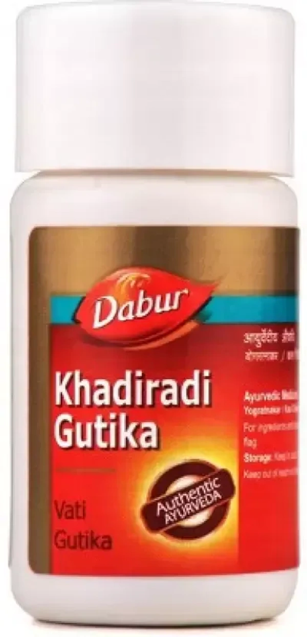 DABUR INDIA LIMITED Khadiradi Gutika - Dabur  - 40Tablet