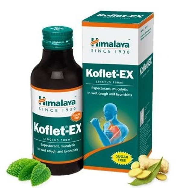 HIMALAYA DRUGS Koflet-Ex Linctus - Himalaya - 100Ml