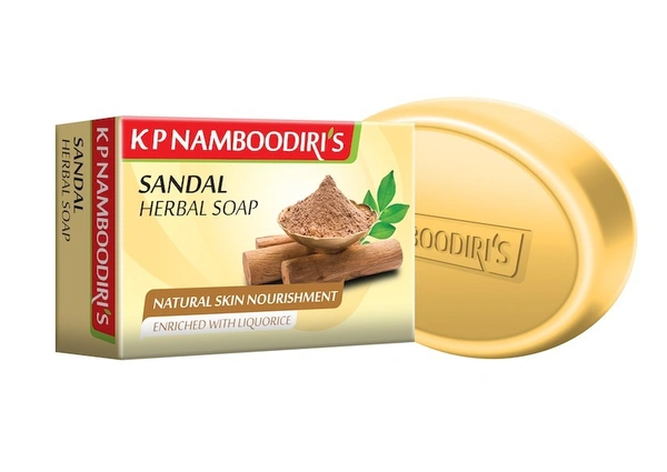 K.P.NAMBOORDIRI  Sandal Soap - K.P.Namboordiri - 75gm