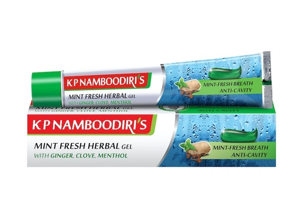 K.P.NAMBOORDIRI  Tooth Paste Gel  - K.P.Namboordiri - 80gm