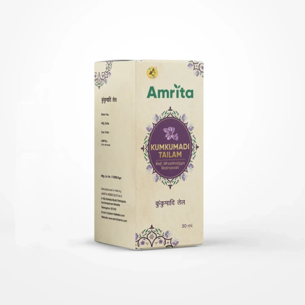 AMRITA HERBOCEUTICAL Kumkumadi Tailam - Amrita Herbo - 30Ml