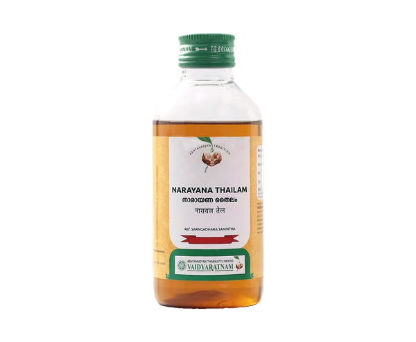 VAIDYARATHNAM Narayana Tail - Vaidyaratnam - 200Ml