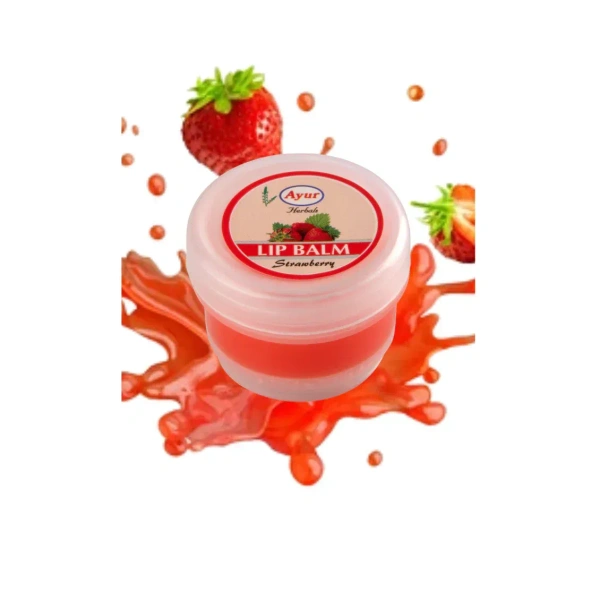 AYUR Strawberry Lip Balm - Ayur - 8g