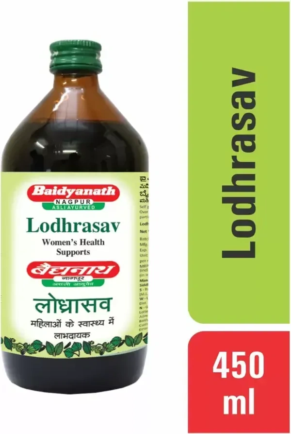 BAIDYANATH  Lodhrasav - Baidyanath - 450Ml