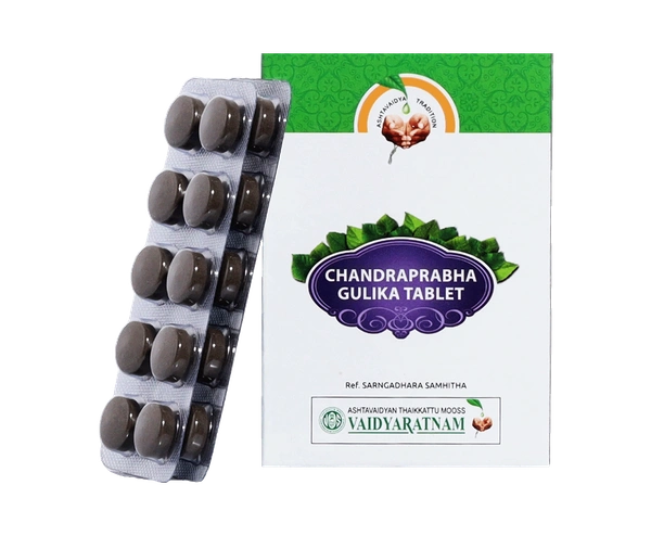 VAIDYARATHNAM Chandraprabha Vati - Vaidyarathnasm  - 100Tablet