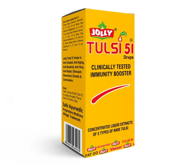 JOLLY HEALTH CARE Tulsi 51 Drops - Jolly  - 30Ml