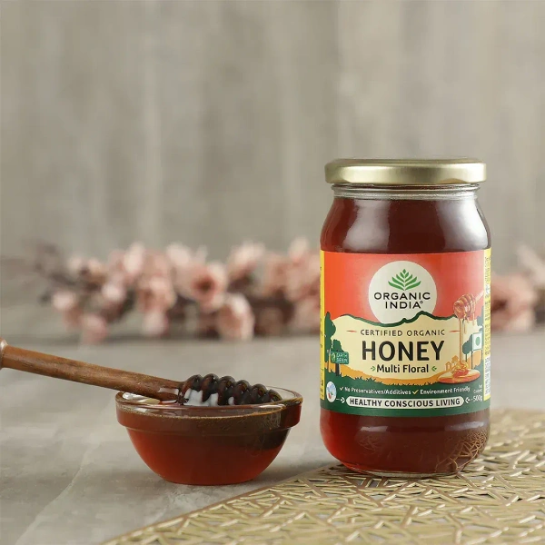 ORGANIC INDIA Honey Multi Floral - Organic  - 250Gm