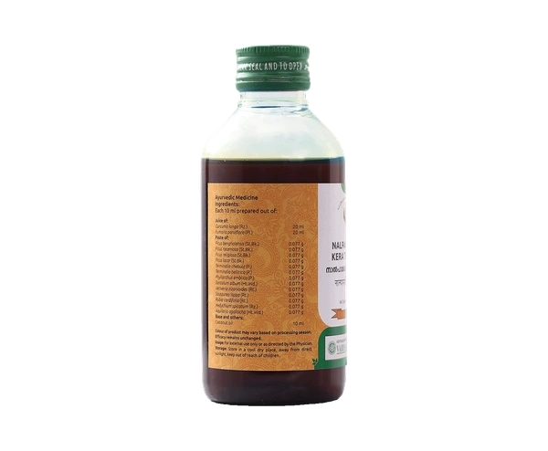 VAIDYARATHNAM Nalpamaradi Kera Tail - Vaidyaratnam - 200Ml