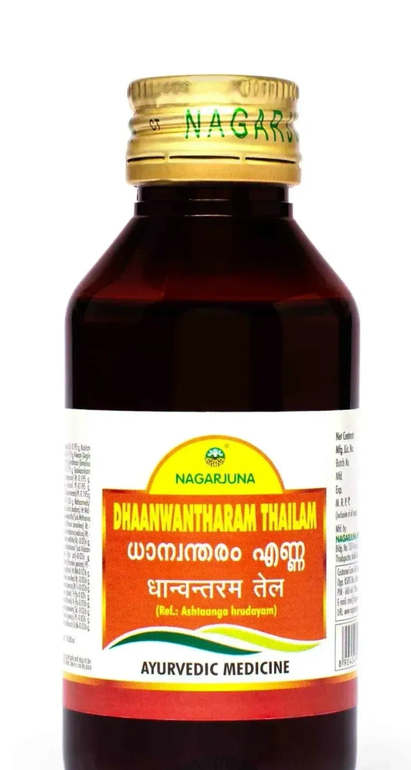 NAGARJUNA  Dhaanwantharam Tail - Nagarjuna - 450ml