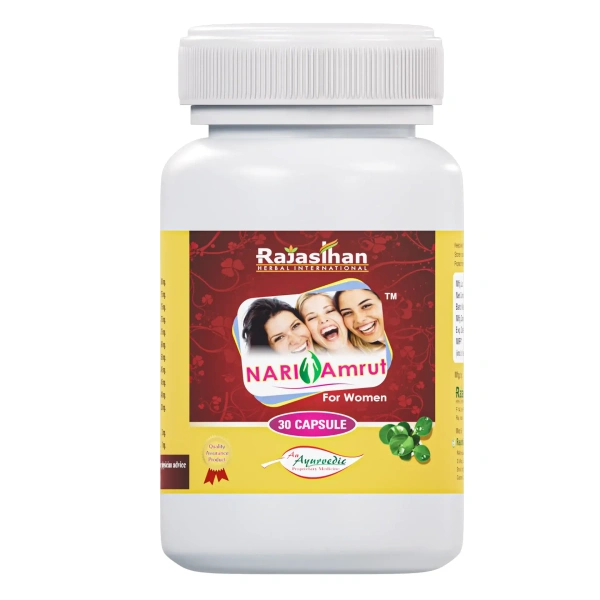 RAJASTHAN HERBALS  Nari Amrut Capsule - Rajasthan - 30 Capsules