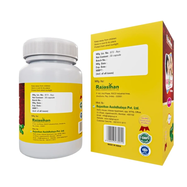 RAJASTHAN HERBALS  Nari Amrut Capsule - Rajasthan - 30 Capsules