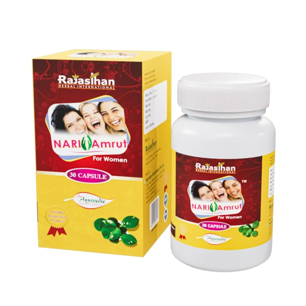 RAJASTHAN HERBALS  Nari Amrut Capsule - Rajasthan - 30 Capsules