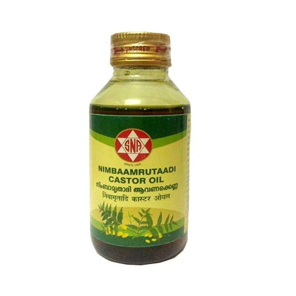 SNA OUSHADHASALA PVT Nimbaamrutaadi Castor Oil - Sna  - 100Ml