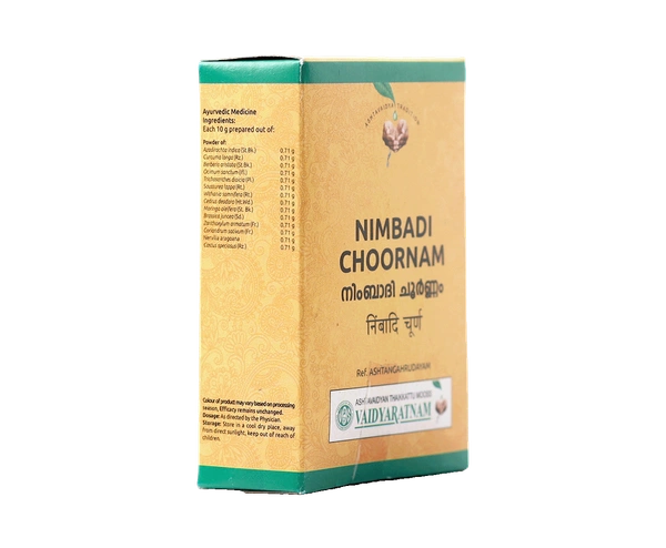 VAIDYARATHNAM Nimbadi Choornam - Vaidyaratnam - 50Gm