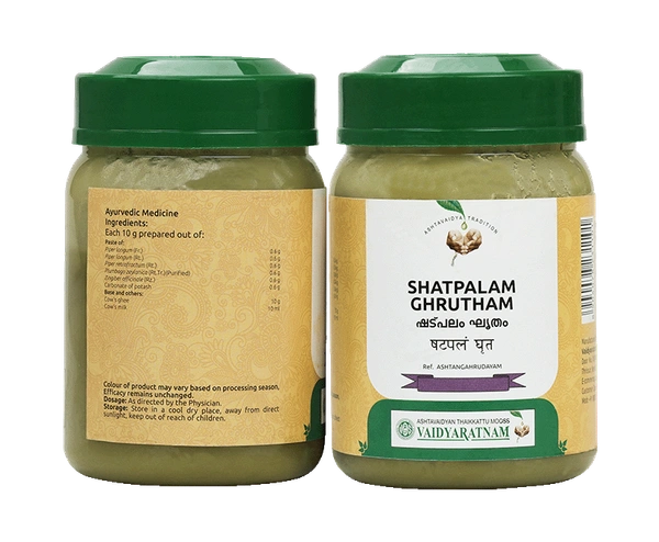 VAIDYARATHNAM Shatpalam Ghrutham - Vaidyaratnam - 150Gm