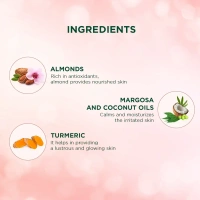 BIOTIQUE Almond oil nourishing bathing bar - Biotique - 75gm