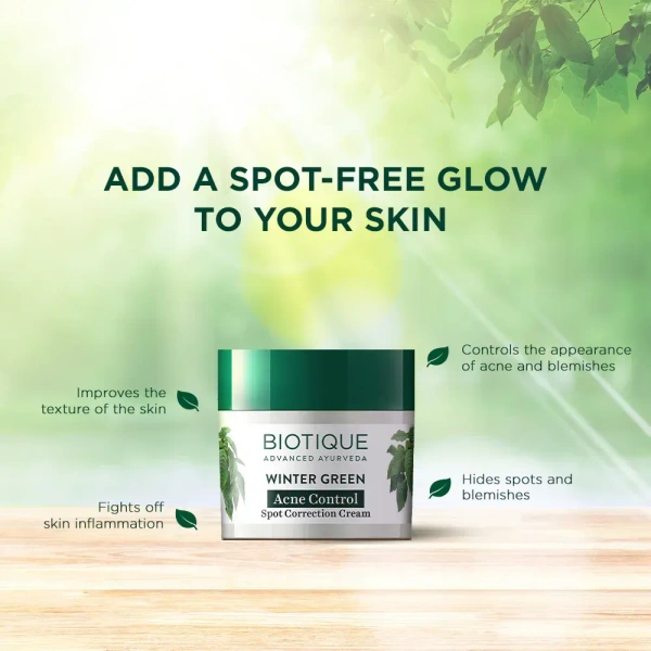 BIOTIQUE Winter Green cream - Biotique - 15gm