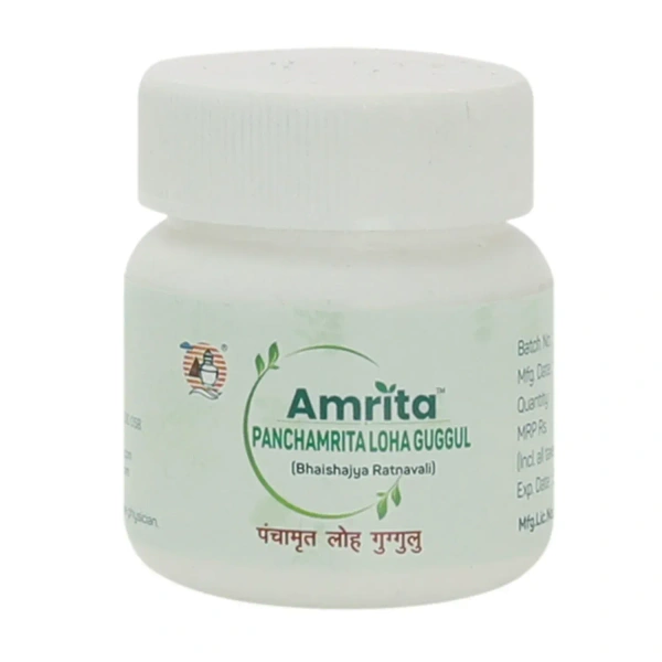 AMRITA DRUGS  Panchamrita Loha Guggul - Amrita - 60 Tablet