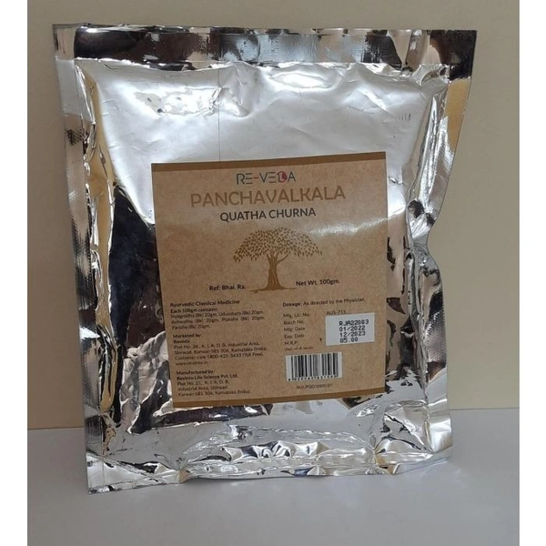 RE-VEDA Panchavalkala Quatha Churna - Revinto - 100gm